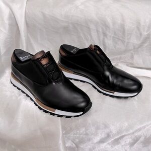 Berluti Fast Track Glazed Calf Leather Sneaker